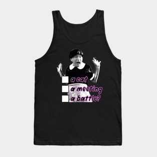 A cat or a battle by Mhee Tank Top